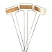 Ugold - Pack of 30 Copper Plant Labels for Garden, Metal Plant Markers Nameplate, Plant Tags for Outdoor and Potted Plants (5