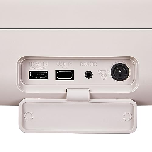 LG 27-Inch StanbyME Go Portable Smart 1080P Touch Screen (27LX5QKNA, 2023 Model), Calming Beige