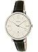 Fossil Women's Jacqueline Quartz Stainless Steel and Leather Casual Watch, Color: Silver-Tone, Black (Model: ES3972)