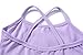 MdnMd Camisole Skirted Leotard For Girls by (Tag 130) Age 6-8, Lilac Purple