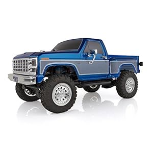 Team Associated 40002 CR12 Ford F-150 Pick Up Truck Ready to Run, Electric 1: 12th Scale 4WD, Brushed (Blue)