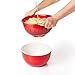 OXO Good Grips 3-Piece Bowl and Colander Set, Red