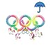 41 PCS Unicorn Party Favors Supplies, Headbands Rings Rainbow Bracelets Keychains Wristbands Kids Birthday Unicorn Toys All Ages Parties Keys Bag Decoration