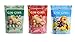 Gin Gins Gluten Free Vegan Ginger Candy 3 Flavor Variety Bundle, 1 each: Original, Spicy Apple, Super Strength (3 Ounces)