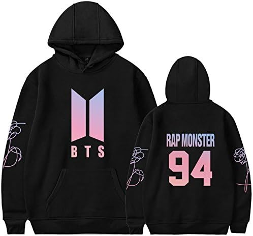 BTS New Logo Hoodie Bangtan Boys New Album Love Yourself Same Sweater Pullover