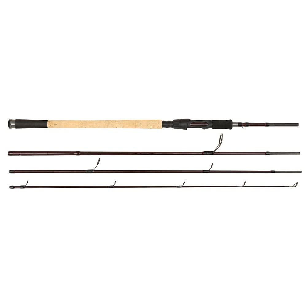 Abu Garcia Tormentor Spinning Rod, Fishing Rod, Spinning Rods, Slim Blank, Premium Cork Handle, All-Round Predator Fishing Rod, Unisex, Black, 2.13m | 5-18g