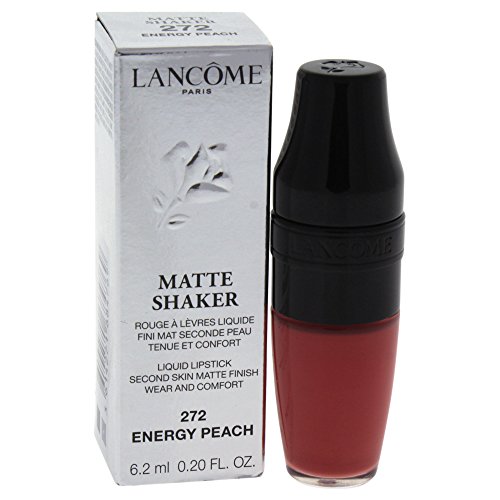 Lancome Matte Shaker Liquid Lipstick Energy Peach 02 Ounce