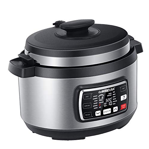 GoWISE USA GW22709 Ovate 9.5Qt 12in1 Electric Pressure Cooker Oval