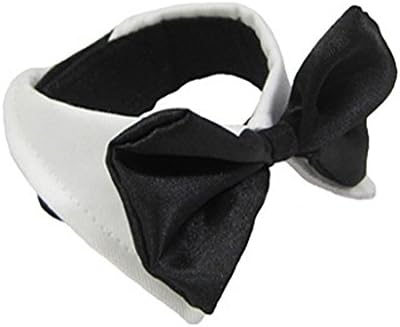 Blytieor Pet Dog Cat Black Bow Tie Collar Wedding Tie Party Accessories Christmas Gift