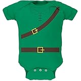 Old Glory Halloween Robin Hood Costume Kelly Green Soft Baby One Piece - 3-6 Months
