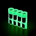 Storacell SLAAMS by Powerpax SlimLine AA Battery Caddy, Glow-in-the-Dark Moonshine, Holds 4 Batteries