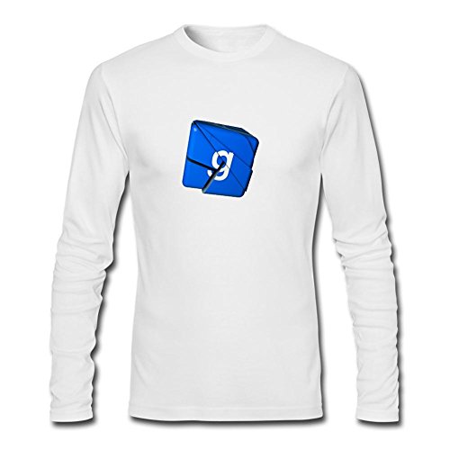 Men's Garry's Mod Gmod Logo Long-Sleeve Cotton Cool T-Shirt Tommery XL