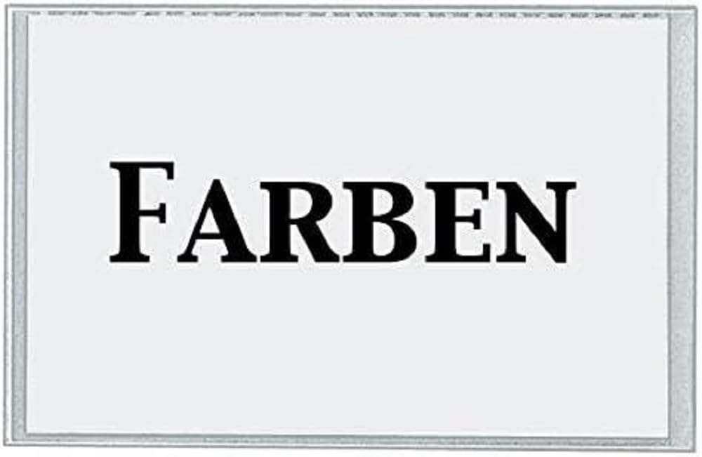 Veloflex 2202100 Self-Adhesive Labels 40 x 64 mm Polypropylene Film Pack of 100