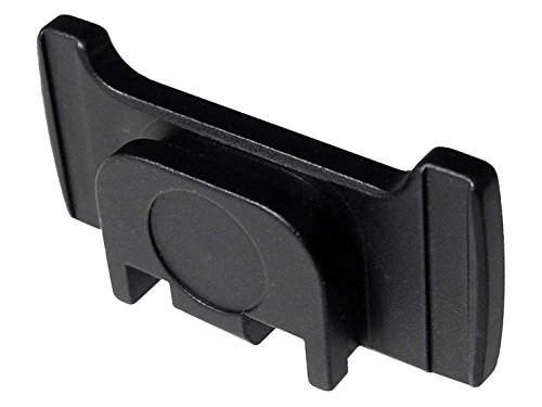 NDZ Performance for Glock Rear Ambi Speed Slide Racker Plate MOS Optics Black for Gen 1-5 Most Models Laser Engraved Image: Lacrosse Sticks Crossed