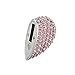 KOOTION Heart-Shape Pendant USB Flash Drive, USB 2.0 Memory Stick with Necklace, Thumb Drive for Photos & Videos, 32G, Pink