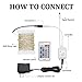 Decute 500LED 164ft Fairy String Lights Christmas Lights Indoor Outdoor Silver Wire with Remote, Firefly Lights Starry for DIY Christmas Tree Costume Wedding Party Table Centerpiece Decor(Warm White)