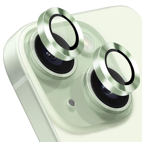 Hsefo iPhone 15 Camera Lens Protector 2 Pcs