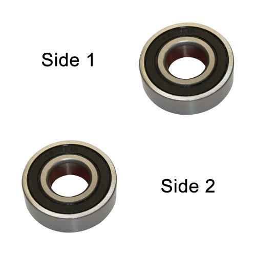 Superior Electric SE 6203-2RS Replacement Ball Bearing - 17 x 40 x 12 (mm) Replaces Makita 211256-2, Bosch 2610024748, Delta 1086894S