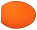 Spandex Fabric Cover for a lid Toilet SEAT fits on Round & Elongated Models - Handmade USA (Orange)