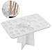 Yaheetech Makeup Brush Tree Brush Dryer Holder Make Up Tool (White)