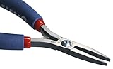 Tronex Model 741 Flat Nose Pliers with Step Tip, Ergonomic Handles
