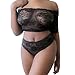 Women's Lingerie Set,Neartime Underwear Babydoll Sleepwear Lace Nightwear G-string (L)