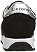 Saucony Women's Jazz Original, Black/Silver, 6.5 M US