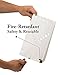 Grinde NO 20pcs Luminary Candle Bags Fire-Retardant Wishing Lanterns Luminary Bags Reusable Light Holder with 20pcs Scented Candles