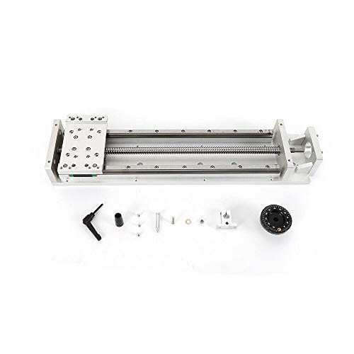 Linear Stage Actuator 400mm Manual Sliding Table Ballscrew SFU1605 C7 ...