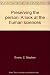Preserving the person: A look at the human sciences by