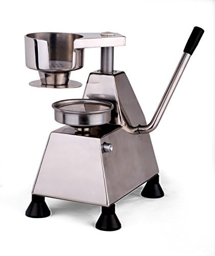 Commercial Hamburger Press Makes 4" Makes up to 500 Hamburgers an Hour Stainless Steel Burger Press Bowl for Maximum Durability (4"Burger Press)