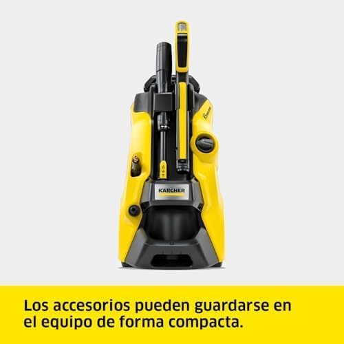 Hidrolimpiadora K 5 Power Control, presión: 145 Bar, caudal: 500 l/h, Rendimiento: 40 m²/h, Peso: 13 kg, Manguera y Pistola de Alta presión Incluidas, Yellow/Black