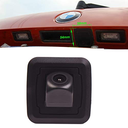 Misayaee Rear View Back Up Reverse Parking Camera in Original Reverse Hole Night Version (NTSC) for BMW X1 F48 F49 E84