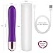 G Spot Vibrator for Vagina Stimulation, Ultra Soft Bendable Rechargeable Dildo Vibrator with 9 Vibration Patterns-Adult Sex Toys for Women and Couple