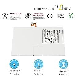 MULS EB-BT725ABU Replacement Battery Compatible