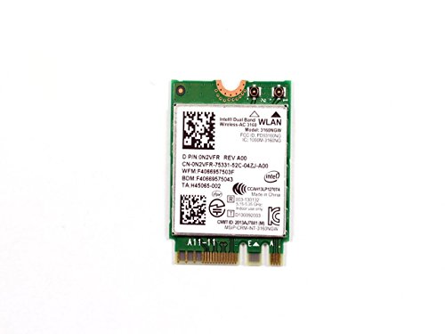 OEM Dell Intel Dual Band Wireless-AC 3160 Wifi & Bluetooth Card 0N2VFR N2VFR