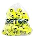 Tretorn Micro-X (Yellow) Pressureless Tennis Balls (Bag of 72 Balls)