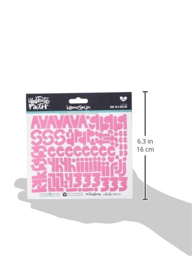 Illustrated Faith - Alphabet Stickers - Pink One In a Melon