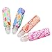 Timoo Essential Oil Roller Bottles 6 ml, Empty Glass Roller Bottle for Essential Oils & Perfume, Shockproof Soft Clay Cover, Mixed Colors, Pack of 6