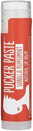 Primal Pucker Paste Organic Lip Balm - Vanilla Peppermint - .15 Oz