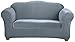 SureFit Stretch Pinstripe 2-Piece - Sofa Slipcover - French Blue (SF35835)