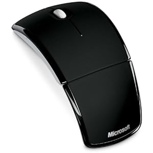 マイクロソフト ワイヤレス レーザー マウス Arc Mouse ブラック ZJA-00067