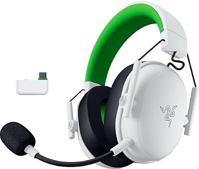 BlackShark V3 X HyperSpeed Xbox - Cuffie wireless per eSport gaming - Ultraleggere 270g - Driver TriForce da 50mm - Microfono rimovibile - HyperSpeed 2,4 GHz e Bluetooth - Xbox/PC | Bianco