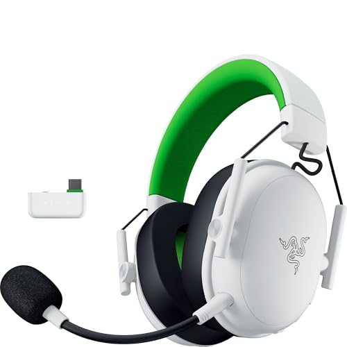 BlackShark V3 X HyperSpeed Xbox - Cuffie wireless per eSport gaming - Ultraleggere 270g - Driver TriForce da 50mm - Microfono rimovibile - HyperSpeed 2,4 GHz e Bluetooth - Xbox/PC | Bianco