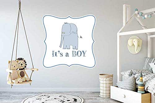 Amazon.com: Baby Shower It's A Boy Nursery Kids Room Wall Vinyl Sticker