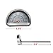 Uniflasy G351-0076-W1 Temperature Gauge, Heat Indicator Replacement for Charbroil and Kenmore Gas Grill Models, Stainless Steel Repair Parts Temp Gauge Thermometer, 1 Pack