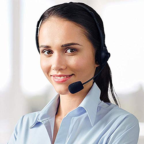 20 Pack Mini Size Lapel Headset Microphone Mic Sponge Windscreen Foam Cover Shield Protection (Black)
