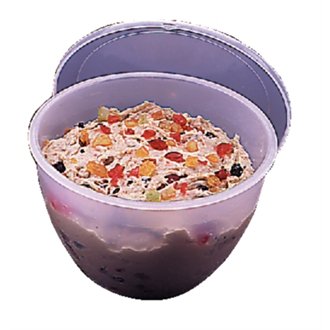 Stalwart Y840 Polypropylene Pudding Basin, 2 Pint, 2 lb. (Pack of 12)
