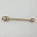 Dealglad 20Pcs Portable 6 Inch Wooden Jam Honey Dipper Stirring Rod Honey Muddler Stick Spoons