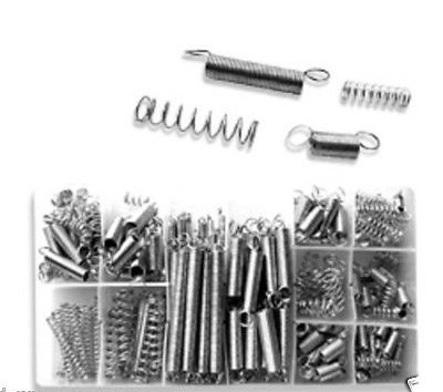 Nails, Screws & Fasteners 200 SMALL METAL LOOSE STEEL COIL SPRINGS ASSORTMENT KIT